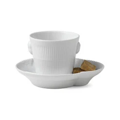 Royal Copenhagen White Elements Espressotasse -Geschirrverkauf 24839 01 02 c6b159923d