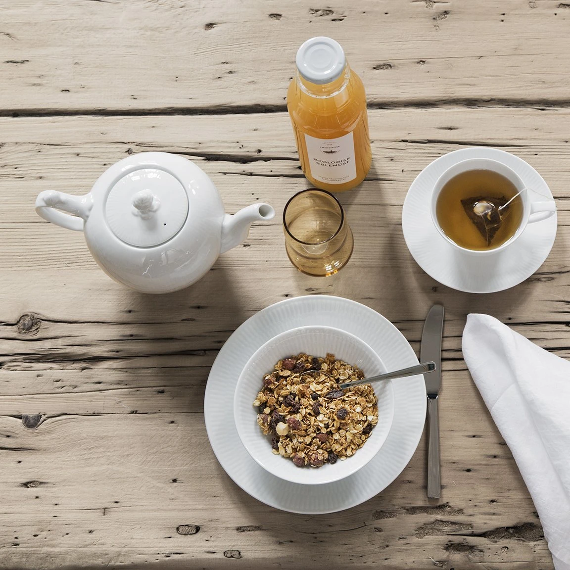 Royal Copenhagen White Fluted TeEicheanne 2 Royal Copenhagen White Fluted TeEicheanne – Bild 2