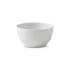 Royal Copenhagen White Fluted Zuckerschale