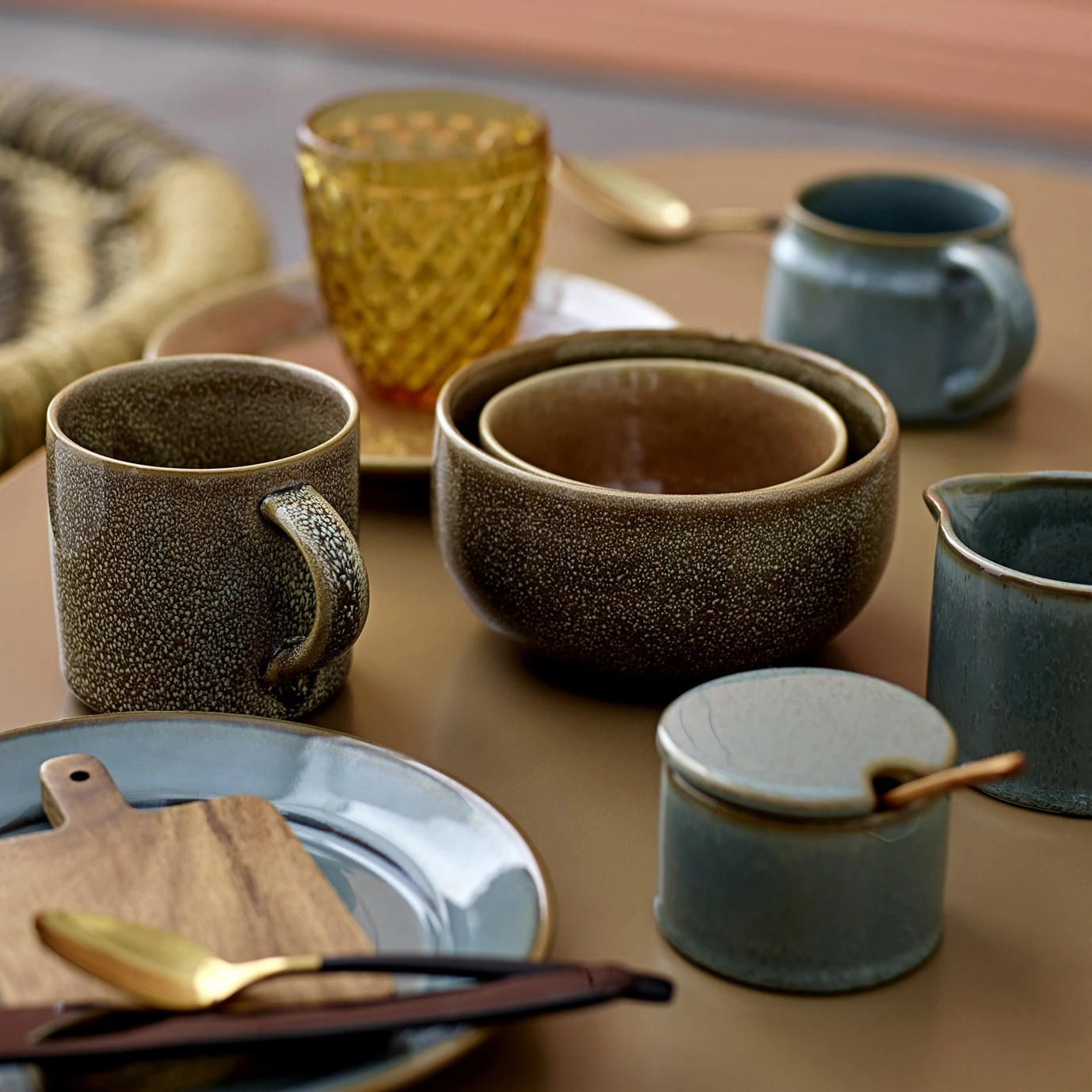 Bloomingville Pixie Dose Mit Deckel Und Löffel 2 Bloomingville Pixie Dose Mit Deckel Und Löffel – Bild 2