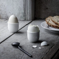 Lyngby Porcelæn Rhombe Eierbecher, 2er Pack -Geschirrverkauf 35922 01 02 213eddef22