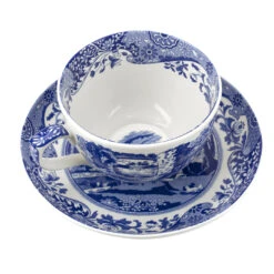 Spode Blue Italian Jumbo-Tasse 6 Spode Blue Italian Jumbo-Tasse -Geschirrverkauf 37744 01 02 6d7f0e64bc