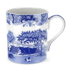 Spode Blue Italian Tasse Groß