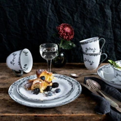 Rörstrand Ostindia Teller Schwarz -Geschirrverkauf 38008 02 02 4a04548ce9