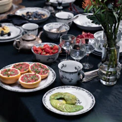 Rörstrand Ostindia Teller Schwarz -Geschirrverkauf 38008 02 03 292132497e