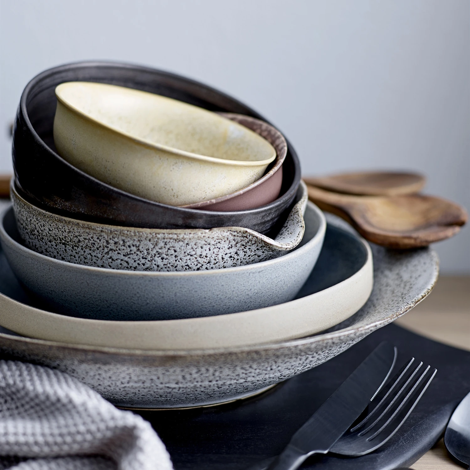 Bloomingville Thea Schale Steingut Ø 12cm 2 Bloomingville Thea Schale Steingut Ø 12cm – Bild 2