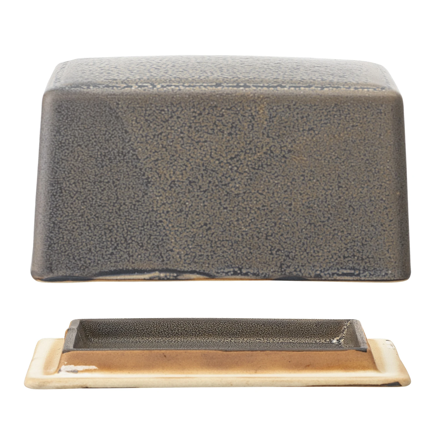 Bloomingville Kendra Butterdose Steingut 3 Bloomingville Kendra Butterdose Steingut – Bild 3