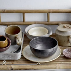 Bloomingville Thea Servierteller Steingut 25 X 25cm -Geschirrverkauf 39041 01 04 9a4b356ae1