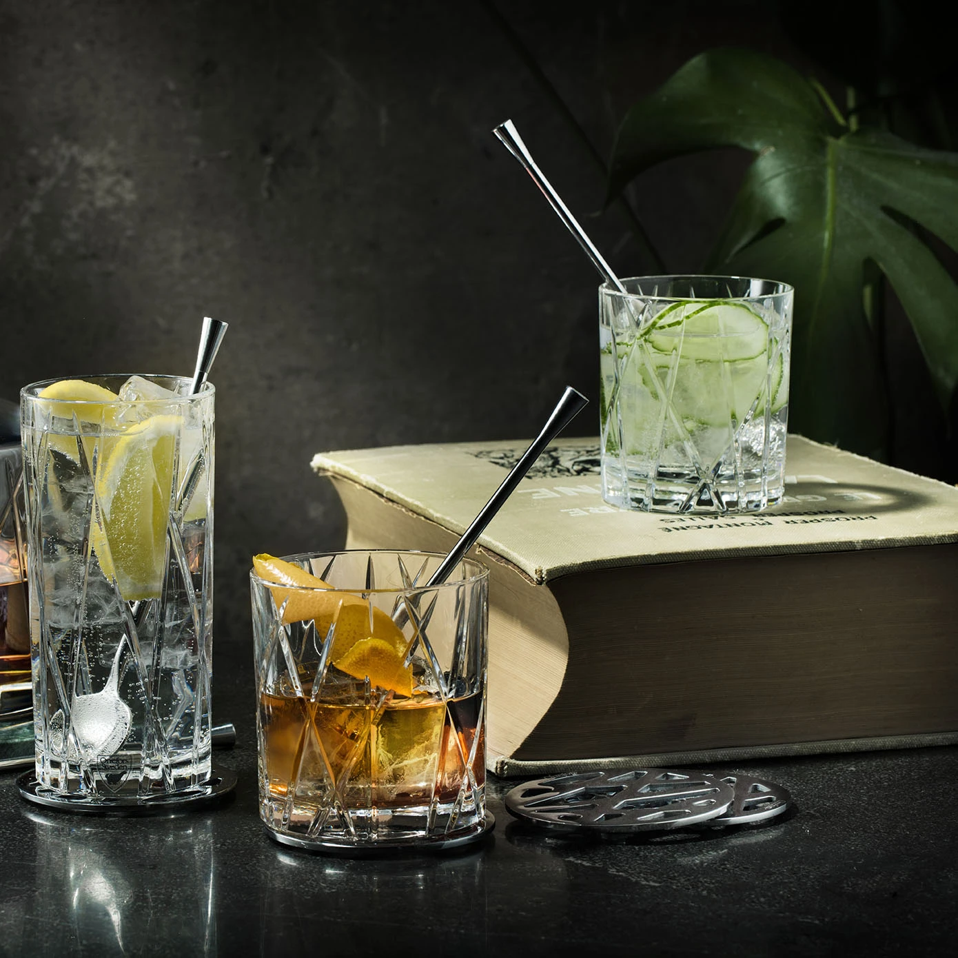 Orrefors City Glasuntersetzer 4er Pack 2 Orrefors City Glasuntersetzer 4er Pack – Bild 2