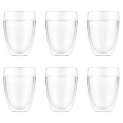Bodum Pavina Outdoor Doppelwandiges Kunststoffglas 6er Pack