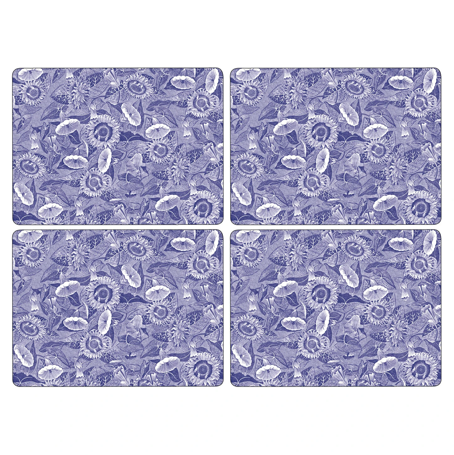 Spode Blue Room Sunflower Tischuntersetzer 30 X 40cm 4er Pack 1 Spode Blue Room Sunflower Tischuntersetzer 30 X 40cm 4er Pack