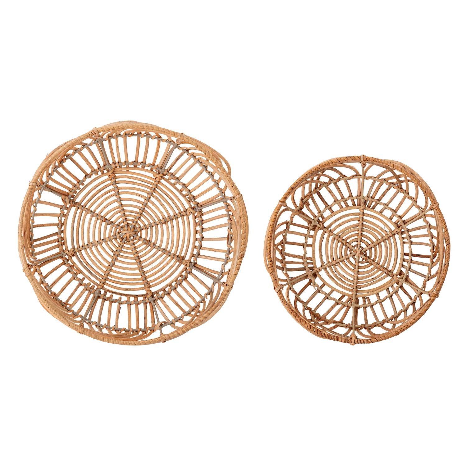 Bloomingville Brotkorb Rattan 2er Pack 3 Bloomingville Brotkorb Rattan 2er Pack – Bild 3