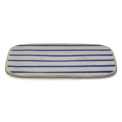 Lyngby Porcelæn DAN-ILD Streifen Servierteller 27 X 27cm