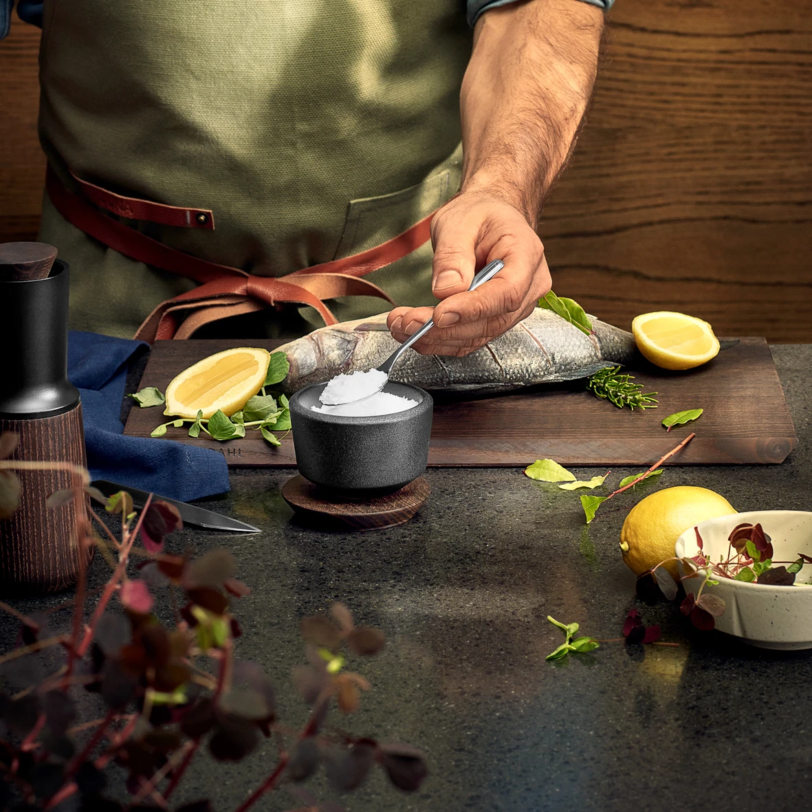 Rosendahl Rå Salzdose Mit Deckel 15cl 4 Rosendahl Rå Salzdose Mit Deckel 15cl – Bild 4