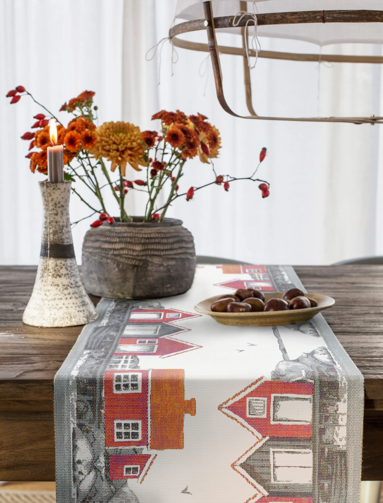 Schärengarten Tischläufer 35 X 120cm 2 Schärengarten Tischläufer 35 X 120cm – Bild 2