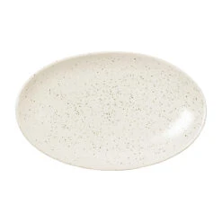 Broste Copenhagen Nordic Vanilla Teller Oval 22cm