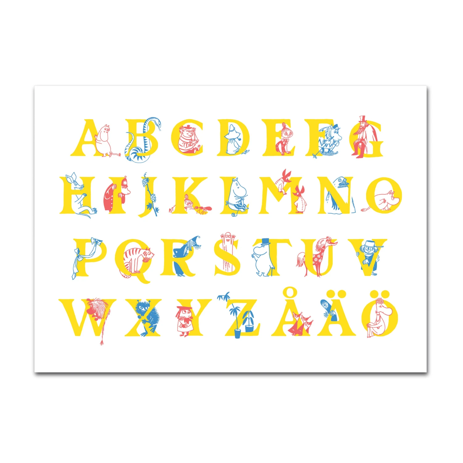 Mumin ABC Platzdecke 1 Mumin ABC Platzdecke