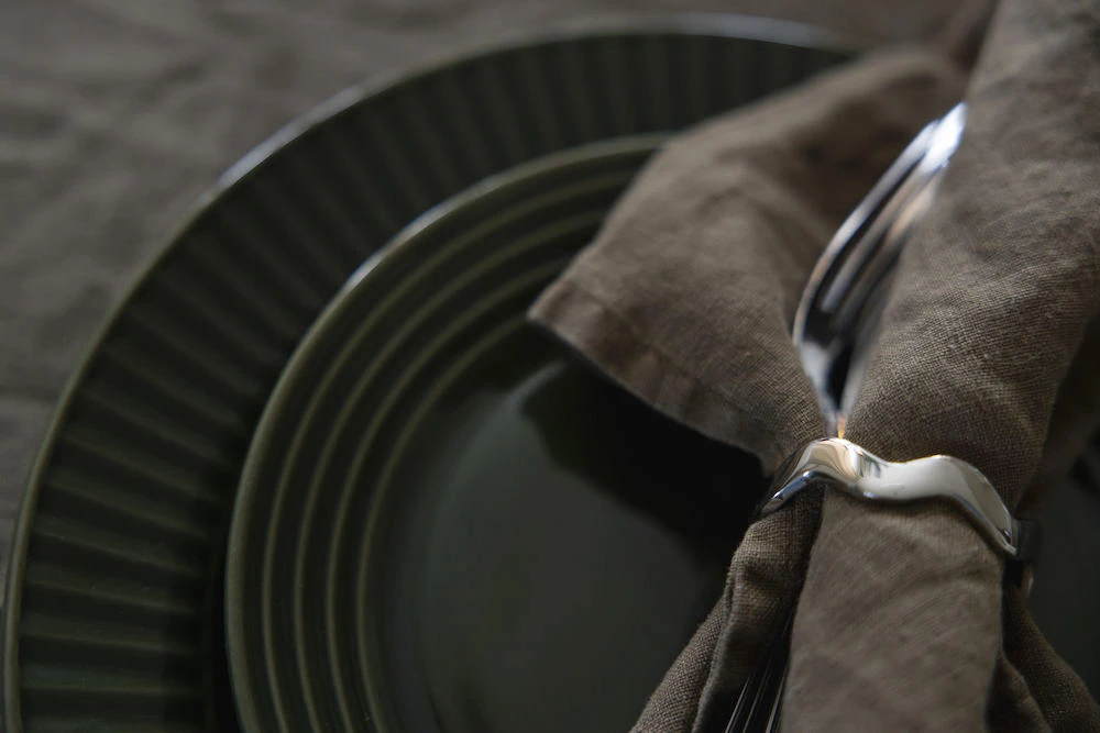 Sagaform Anna Serviettenring 4er Pack 2 Sagaform Anna Serviettenring 4er Pack – Bild 2