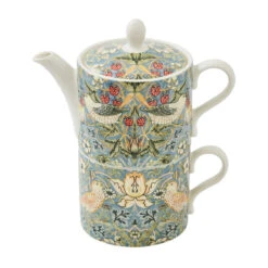Spode Strawberry Thief Teekanne Und Teetasse