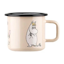 Muurla Snorkmaiden Retro Emaillebecher 37 Cl