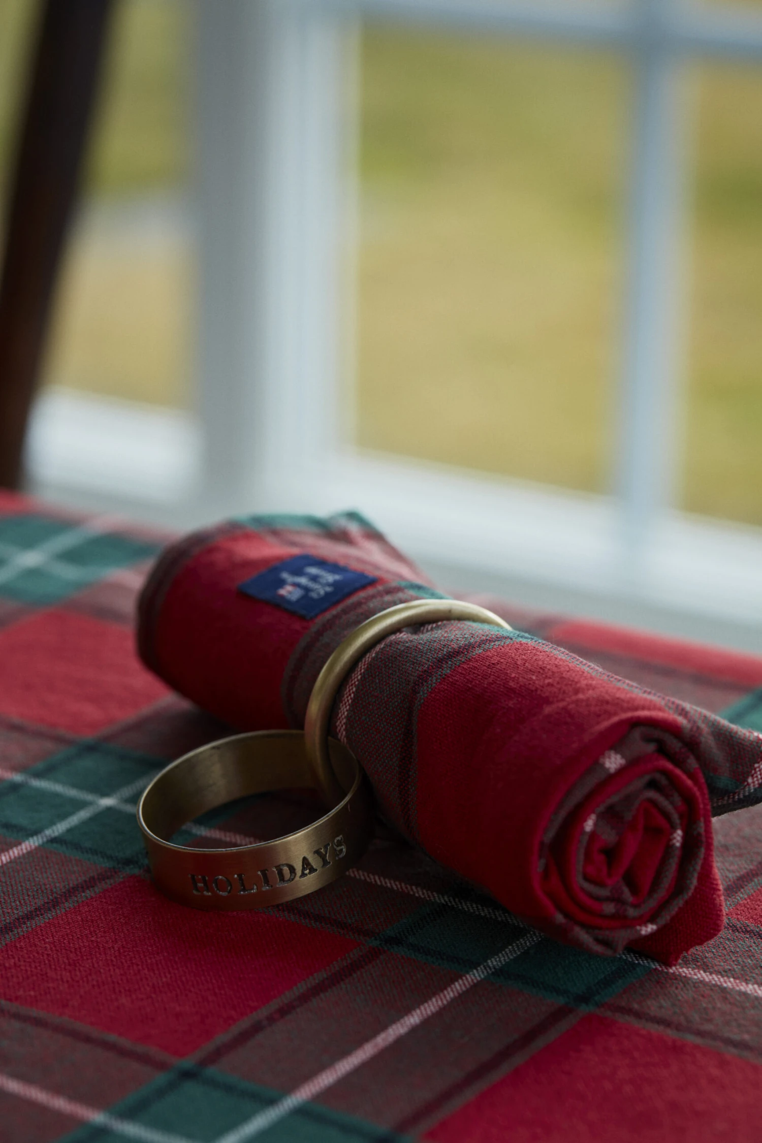 Lexington Happy Holidays Brass Serviettenring Ø 4 Cm 3 Lexington Happy Holidays Brass Serviettenring Ø 4 Cm – Bild 3