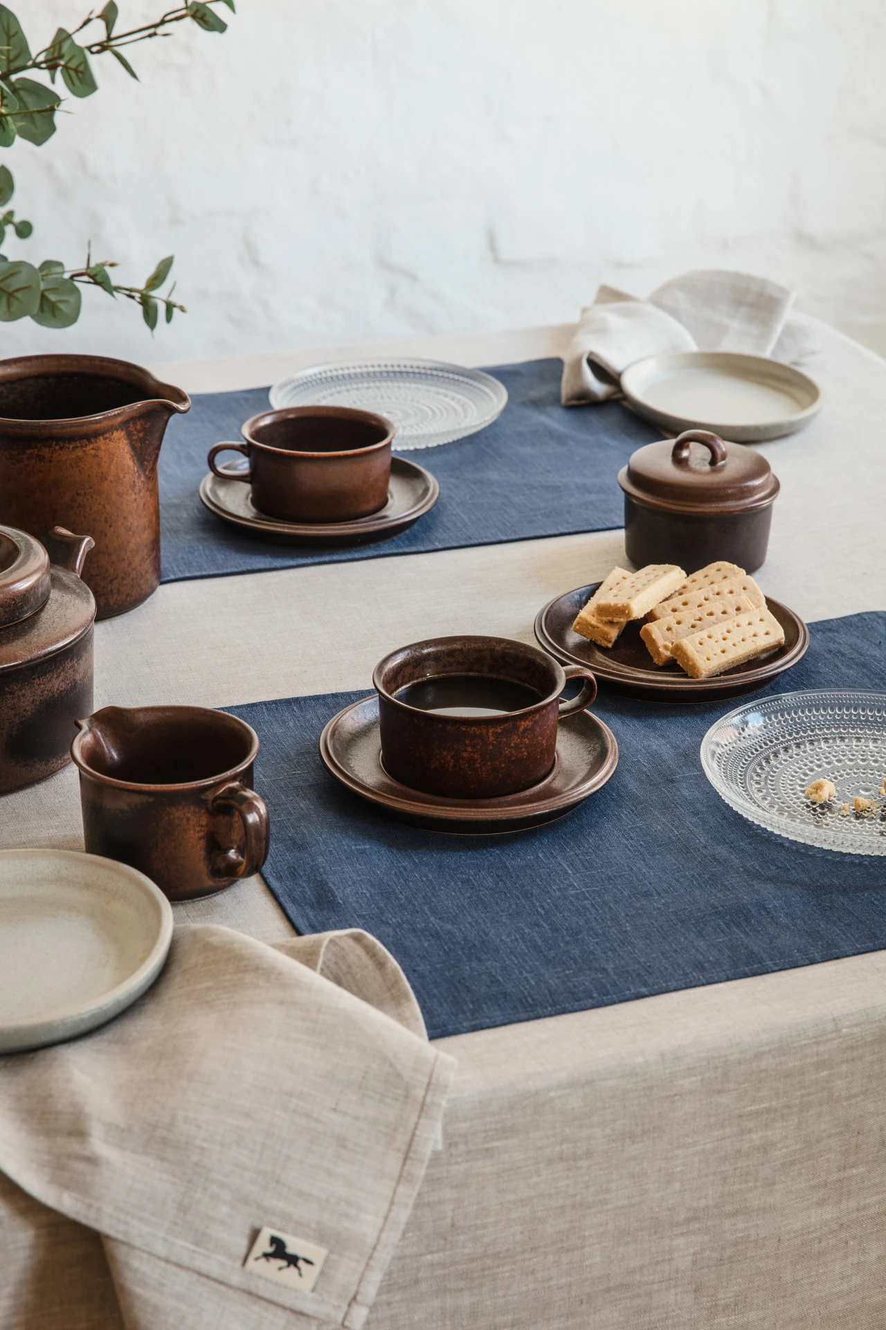 Tischdecke Aus Leinen 145 X 300 Cm 2 Tischdecke Aus Leinen 145 X 300 Cm – Bild 2