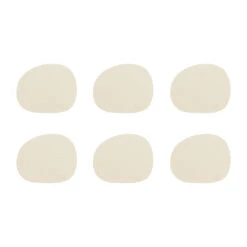 Aida Raw Glasuntersetzer Leder 6er Pack