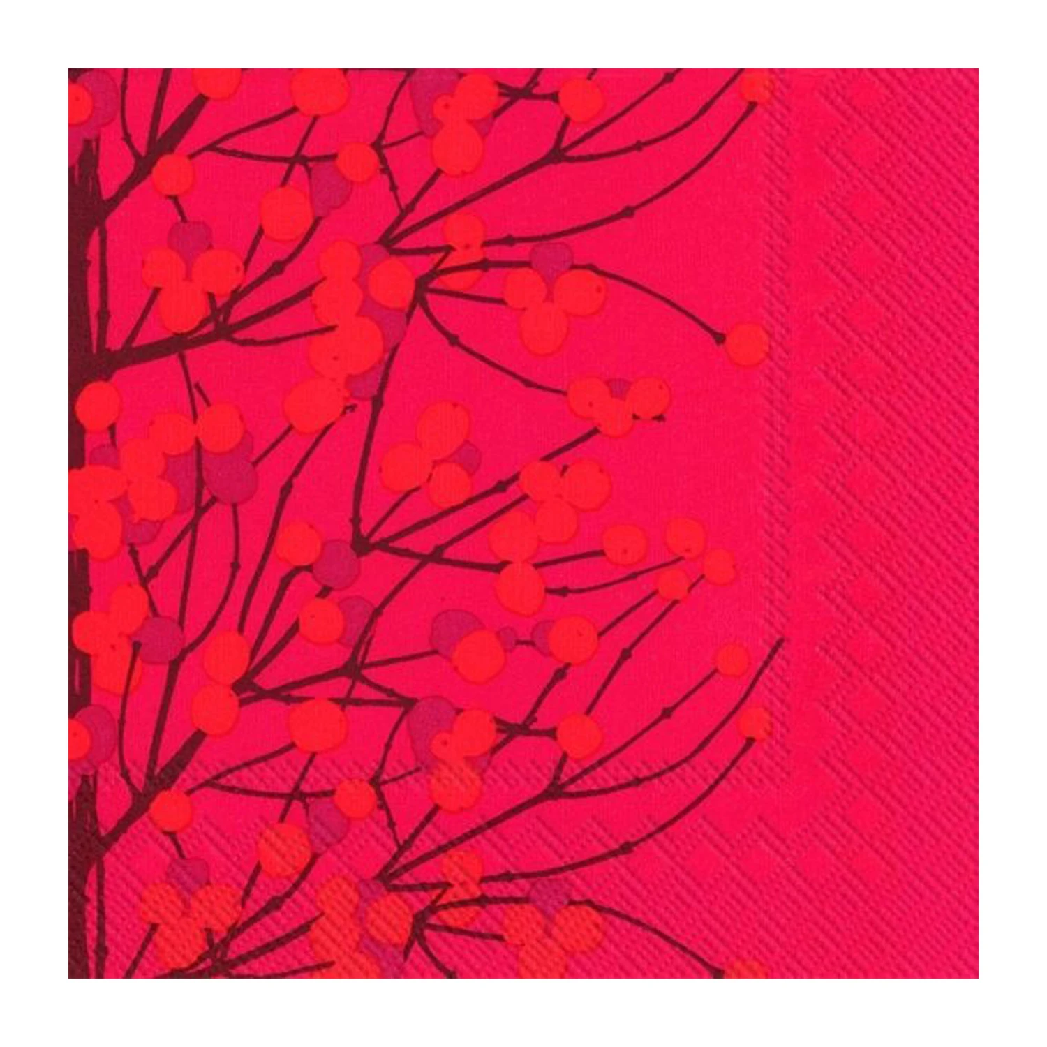 Marimekko Lumimarja Serviette 40 X 40cm 20er Pack 1 Marimekko Lumimarja Serviette 40 X 40cm 20er Pack