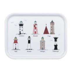 Svenska Fyrar Tablett 20 X 27cm