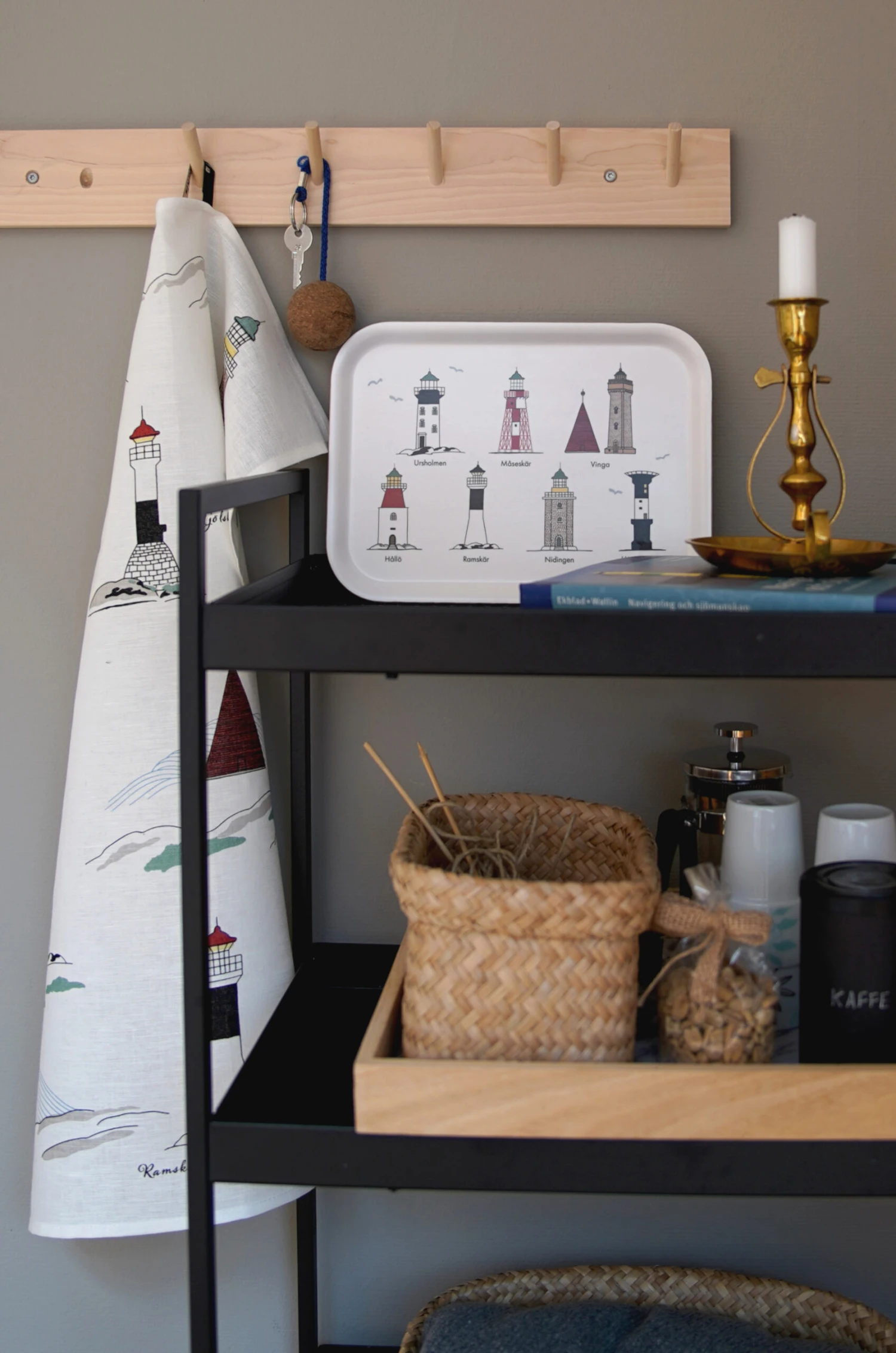 Svenska Fyrar Tablett 20 X 27cm 2 Svenska Fyrar Tablett 20 X 27cm – Bild 2