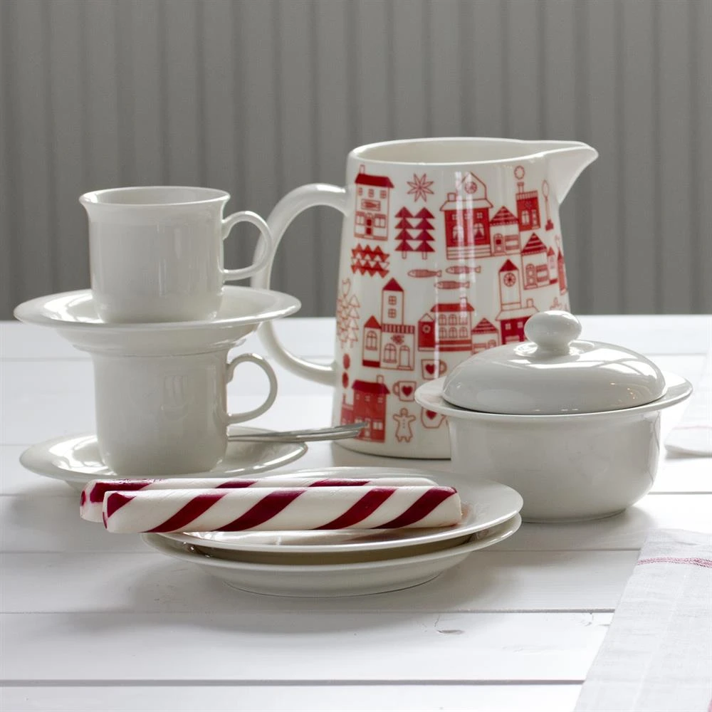 Arabia Arctica Zuckerdose 2 Arabia Arctica Zuckerdose – Bild 2