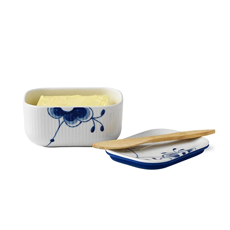 Royal Copenhagen Blue Fluted Mega Butterdose 2 Royal Copenhagen Blue Fluted Mega Butterdose – Bild 2