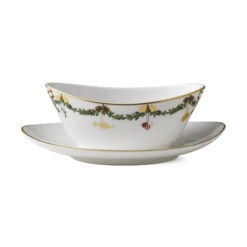 Royal Copenhagen Star Fluted Christmas Saucenschale