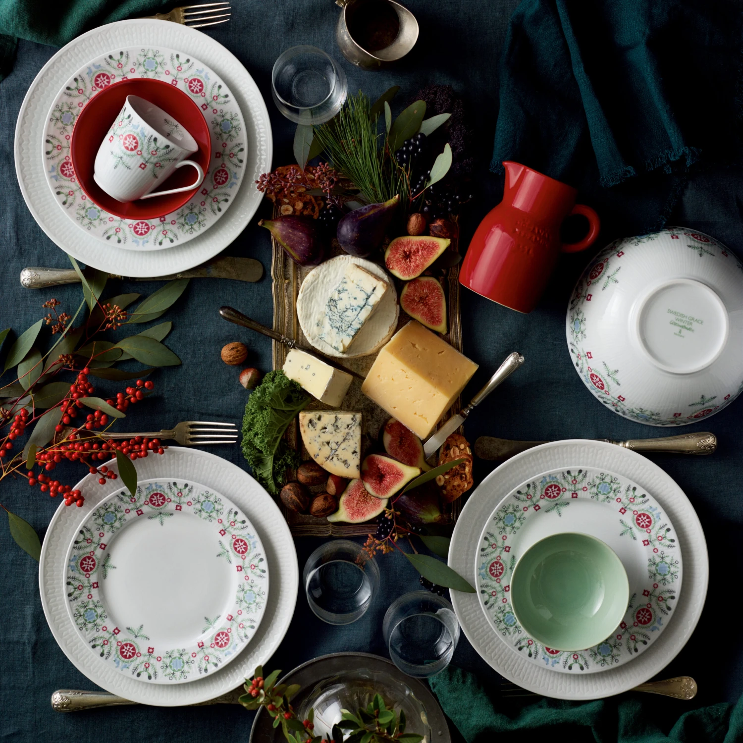 Rörstrand Swedish Grace Winter Teller Ø 21cm 4 Rörstrand Swedish Grace Winter Teller Ø 21cm – Bild 4