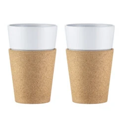 Bodum Bistro Becher Mit Korkhülle 2er Pack