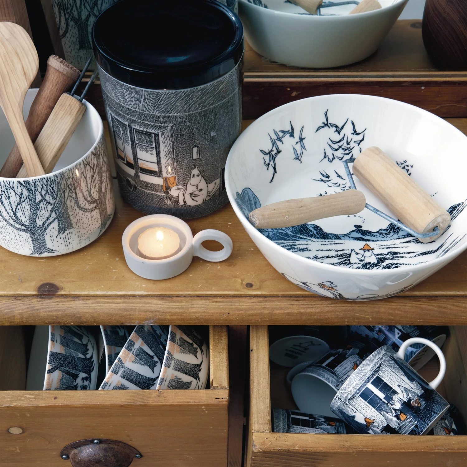 Arabia Die Treue Zum Ursprung Mumin Servierschale 2 Arabia Die Treue Zum Ursprung Mumin Servierschale – Bild 2